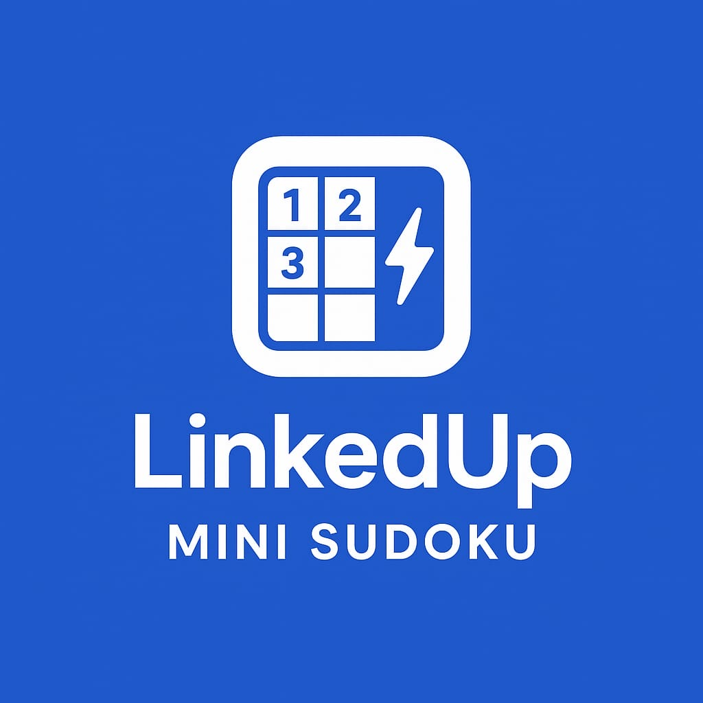 LinkedUp Mini Sudoku Logo
